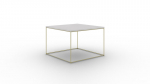 Kohvilaud Furniture Roni, liiva/kuldne