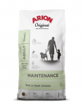 Arion Original Maintenance Adult v&auml;ikest t&otilde;ugu t&auml;iskasvanud koertele kanaga, 7 kg