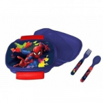 Spiderman Sandwich Box s&ouml;&ouml;giriistade komplekt