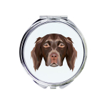 M&uuml;nsterl&auml;nder - peegel pildiga ja geomeetrilise m&auml;rgiga br&auml;ndilt Art-Dog, XS