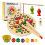 Puidust Montessori sorteerimism&auml;ng Tikplus