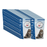 Cat Joy niiske kassitoit - l&otilde;he, 24x85g