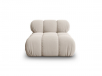 Modulaarne diivan Micadoni Bellis, 94x94x64 cm, valge