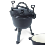 emailitud malmist pott kaanega - cast line, 4l