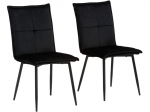 2-tooline komplekt Notio Living Dana, must