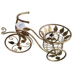 Lillepoti hoidja Jalgratas metallist 1-istmeline 43x20x30cm, b