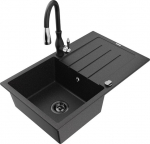 Graniidist k&ouml;&ouml;givalamu Mexen Bruno segisti ja sifooniga, Metallic black/silver/black