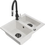 Graniidist k&ouml;&ouml;givalamu Mexen Carlos segisti ja sifooniga, White/Black