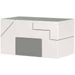 Ronimis- ja liurakendus lastele, arendab motoorseid oskusi, kunstnahk, EPE-vaht, 86x49x47 cm, hall