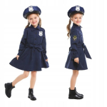 Politseiniku kost&uuml;&uuml;m t&uuml;drukutele lastele karneval halloween m