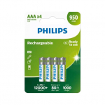 Philipsi laetavad akud HR03 AAA, 950 mAh, 4 tk.