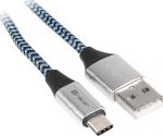 USB-juhe Tracer TRAKBK46266 USB 2.0 Type C, A Male - C Male, 1m