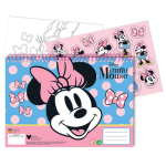 Disney Minnie Joy A/4 spiral sketchbook 40 lehte ja kleepsud