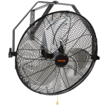 Seinakinnitus t&ouml;&ouml;stusventilaator, l&auml;bim&otilde;&otilde;t 57 cm, 4150 CFM &otilde;huvooluga | 3 kiirust, veekindel, sobib ladudele, kasvuhoonetele, t&ouml;&ouml;kodadele ja terrassidele