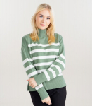 ONLY naiste sviiter 15283109*03, roheline/valge, XL