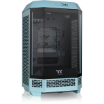 Arvuti Thermaltake korpus The Tower 300 (t&uuml;rkiis, Tempered Glass)