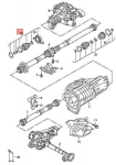 VW Touareg 7P5 7P6 vahepealse laagri remondikomplekt Ehtne 7P6598575
