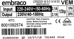 Bosch Siemens Inverter GS51NAWDPH GS54NAWDPH Originaal 12025358
