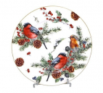 Taldrikute komplekt Christmas&nbsp;Bird 2tk, &Oslash;19cm