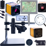 Mikroskoop Rosfix Earth Pro MCEP-0.5X-PZRR &ndash; Reguleeritav vars, Suurendus 7&ndash;45x, C-Mount