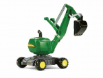 Pealeistutav ekskavaator Rolly Toys RollyDigger John Deere, roheline