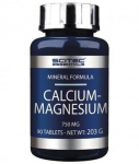 Toidulisand Scitec Calcium Magnesium, 90 Tabletti