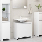 vidaXL vannitoakapp valge 60 x 33 x 58 cm puitlaastplaat
