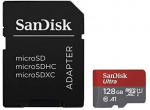 Telefoni m&auml;lukaart Sandisk m&auml;lukaart microSDXC 128GB Ultra 120MB/s A1 + adapter