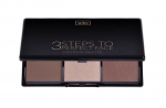 Wibo 3 Steps to Perfect Face kontuurimispalett - 3 Steps Dark