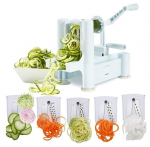 Dekoratiivne spiraalne viilutaja k&ouml;&ouml;giviljade jaoks, riiv