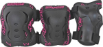 Tempish FID 3-set of protect.(knees, elbows, wrists) pink M, S