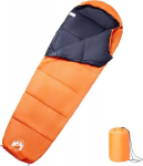 Magamiskott vidaXL, 222x74 cm, oranž/sinine