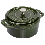 Staub ahjun&otilde;u Mini Cocotte 10cm round basil roheline, cast iron
