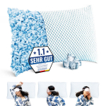 WolkenKissen memory-vahtpadi 50x70 cm &ndash; reguleeritava k&otilde;rgusega