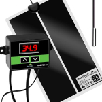 Soojendusmatt termostaadiga, Terrario Amantea 2.0, LED-ekraan, 45W, 80x28 cm