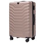 Wings PEAFOWL 28-tolline Suur Kohver, &Scaron;ampanja - Kerge, Vastupidav, Lukustatav, 97L, Kuldsest ABS+ Materjalist, 2-aastane Garantii