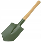 MFH S&otilde;jav&auml;e labidas, puidust, kotiga, roheline