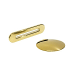 Vann Besco Volya, 170 x 75 cm, kuldse sifooni ja slim &uuml;levooluga