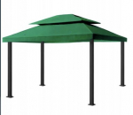 Paviljon Fluxar home TN-1009, 300x400 cm, roheline
