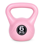 Kettlebell veekeetja 6 kg treeninguks hantlipall Kettlebell koormus kaal fitness roosa ModernHome