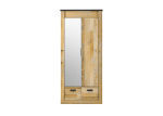 Riidekapp Imv Sherwood, 93 cm, pruun/hall