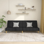 2-kohaline diivanvoodi, must, kangas CFE86850