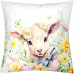 Lihav&otilde;ttepadjap&uuml;&uuml;r 40x40 P&uuml;hadepadjap&uuml;&uuml;r Boho Lammas lilledega