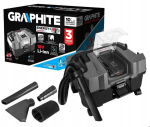 Graphite akuga t&ouml;&ouml;stuslik tolmuimeja 18v 10l