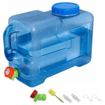 Mahuti, kanister, veekanister kraaniga 12l s&otilde;idukile, k&auml;mpingule