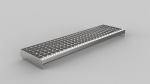 Tsingitud keevitatud astmed, 1000 x 270, 34 x 38, 30 x 2 v&otilde;replatvorm