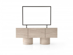 TV-alus, H.Tv Sehpası - 6011, 150x87x42 cm, Melamiiniga Kaetud