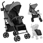 Tulano Davos 35 grey-black kerge jalutusk&auml;ru &ndash; suurep&auml;rane vedrustus ja lisavarustus