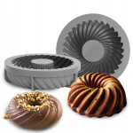 Silikoonist keeksivorm Bundt Cake Air fryer Thermomix 19,5 x 5