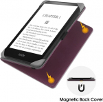 Universaalne statiivikott 6&ndash;7 tollistele e-lugeritele, premium pu-nahast statiivikate randmerihmaga, &uuml;hildub k&otilde;igi 6-tolliste, 6,8-tolliste, 7-tolliste Kindle Paperwhite/colorsoft/kobo/tolino/pocketbook/sony seadmetega